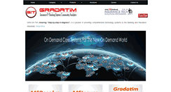 Desktop Screenshot of gradatim.co.in